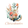 Ostseekinder-Anker mit Blumen