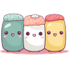 Kawaii Sushi Friends