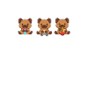 Dog Boba Tea Gaming Frame