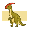 Cute Parasaurolophus, Dino, Dinosaur
