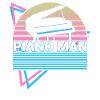 Piano Man Keyboard Klavier Retro