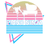 Piano Ninja Keyboard Piano Retro