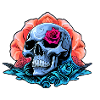 Skulls 'n' Roses - The Rosehead