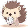 Hedgehog Beach Volleyball