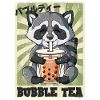 Boba Tea Raccoon Bubble Tea