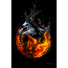 Drops fire 6