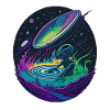 Alien Galactic DJ