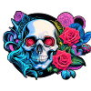Skulls 'n' Roses - The Buket