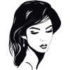 femme en silhouette