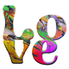 Graffiti,love,schrift,chrom,bunt,liebe,bunt