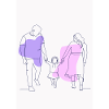 Family love together
