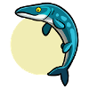 Cute Tylosaurus, Dino, Dinosaur