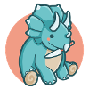 Spencer le tricératops, Dino, Dinosaure