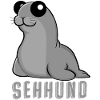 Robbe Sehhund Seerobbe