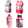 kawaii strawberry milk carton - yummy!