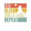 Eat sleep Volleyball repeat