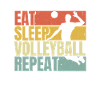 Eat sleep Volleyball repeat