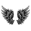 Black Angel Wings Angelwings Black