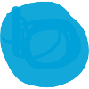 Small blue dot on T-shirt