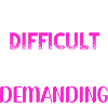 Not difficult demanding PNK WE