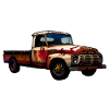Rusty Pickup truck