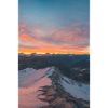 Alpine sunrise on Agrafa mountains