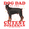 Dobermann Dad | Hundepapa Hundebesitzer Geschenk