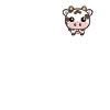 Cute Kawaii Cow Pocket Design