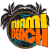 Miami Beach Retro-Palmen