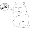 Funny Cat ‘Live, Love, Meow’