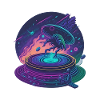 Tourne-disque galactique