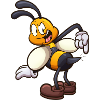 Cartoon Bee With Sting