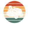 Retro tractor mower design