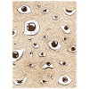 Motif d’yeux esthétique bizarre
