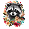 Fleurs de raton laveur