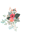 Letter k flowered