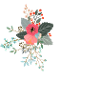 Letter l flowery