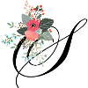 Blumige Buchstaben
