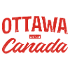 Ottawa Canada Retro Script Red