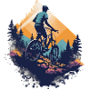 Mountain biking in the mountains