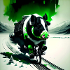 Le cochon vert