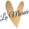 La mariée coeur doré