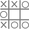 Tic-Tac-Toe Drei gewinnt Geschenkidee