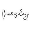 thursday black