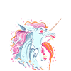 Live Laugh Blegh Blehgssed Heavy Metal Unicorn