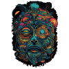 Trippy Explosion - Psychedelic Motif