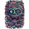 Trippy Explosion - Psychedelic Motif
