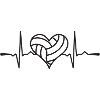 Volleyball Heartbeat