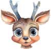Deer Forest Animal Drawing