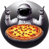 Pizza explorers in space